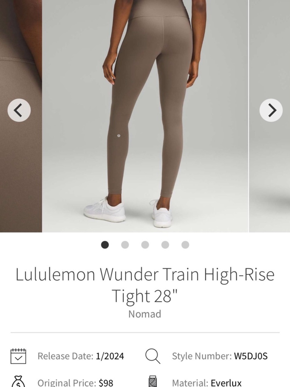 lululemon athletica High-Rise Wunder Train Tight